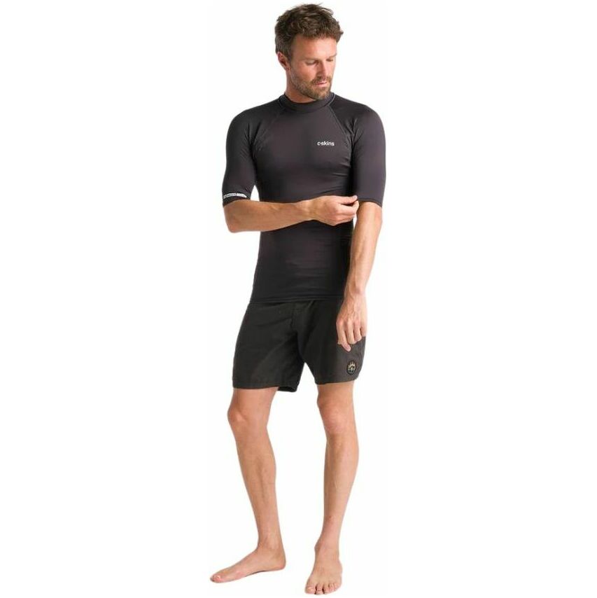 2026 C-Skins Männer NuWave UV Basics Kurzarm-Lycra-Weste C-NLYSSMC - Anthracite